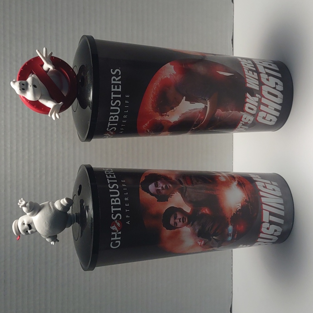Ghostbusters Afterlife Movie Theater Cups